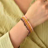 4-in-1 Energy Crystal Bracelet Set | Love & Happiness - Auratract